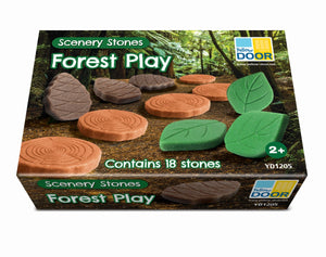 Scenery Messy Play Stones // Forest