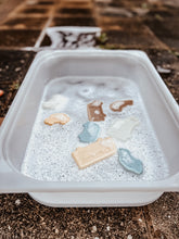 Load image into Gallery viewer, Little Lands // Vehicles Messy Play Stones
