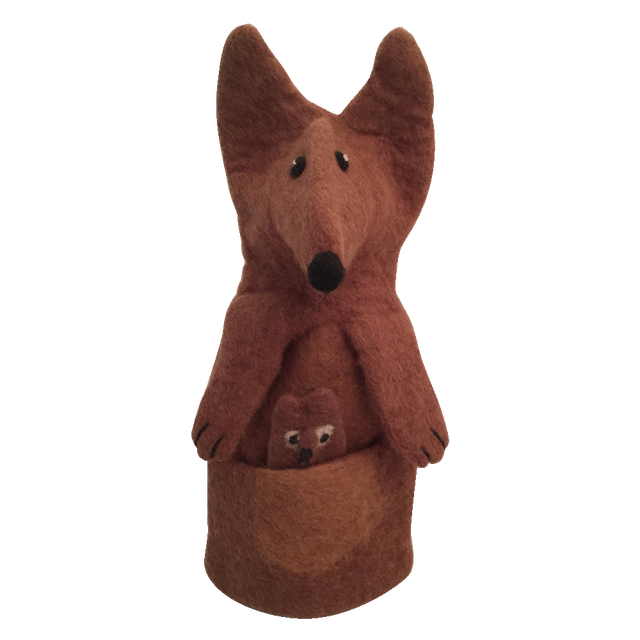 Kangaroo Hand Puppet Set