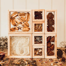 Load image into Gallery viewer, Clear Wooden Treasure Blocks
