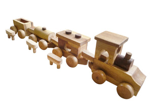 Wooden Cargo Train