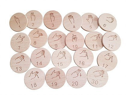 WYLTP Auslan Counting Set