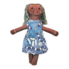 Aboriginal Elder Female Doll