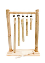 Load image into Gallery viewer, Hanging Bamboo Xylophone
