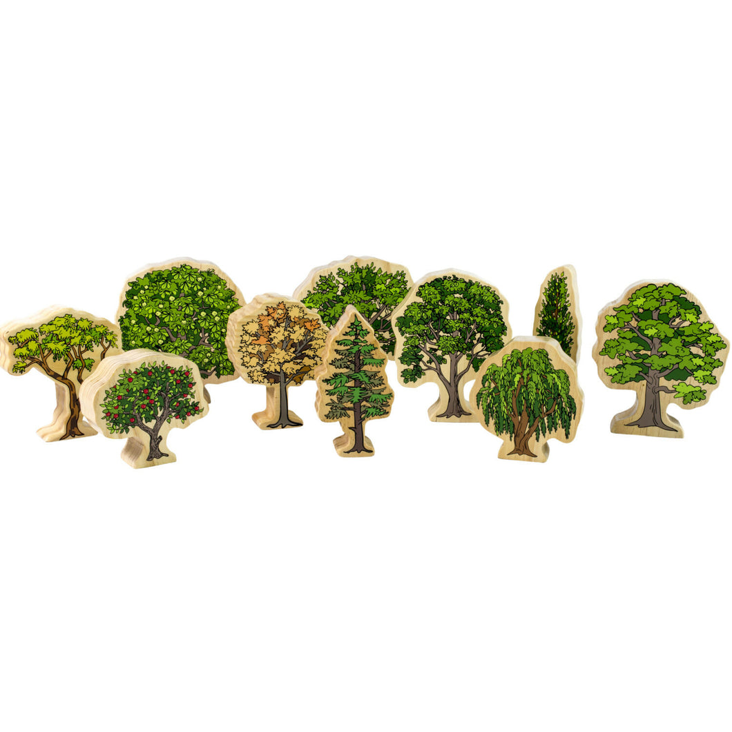 Wooden Australian Tree Set