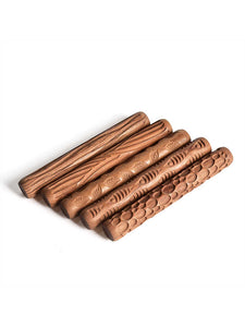 WYLTP Hand Carved Rolling Pin Set