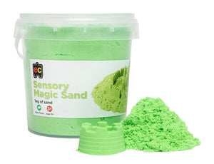 Sensory Magic Sand Green 1kg