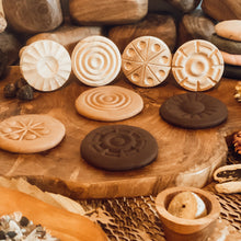 Load image into Gallery viewer, Wooden Playdough Stampers
