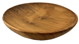 Round Wooden Plates Set Of 4