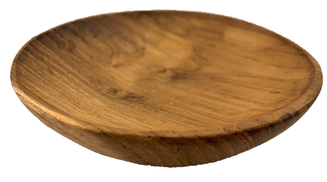 Round Wooden Plates Set Of 4
