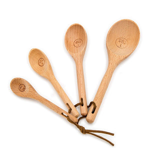 WYLTP Wooden Measuring Spoons