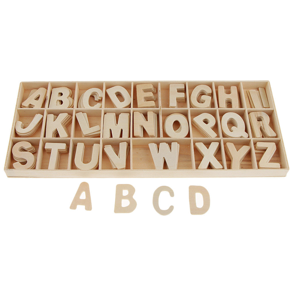 WYLTP Wooden Letter Set In Plywood Box